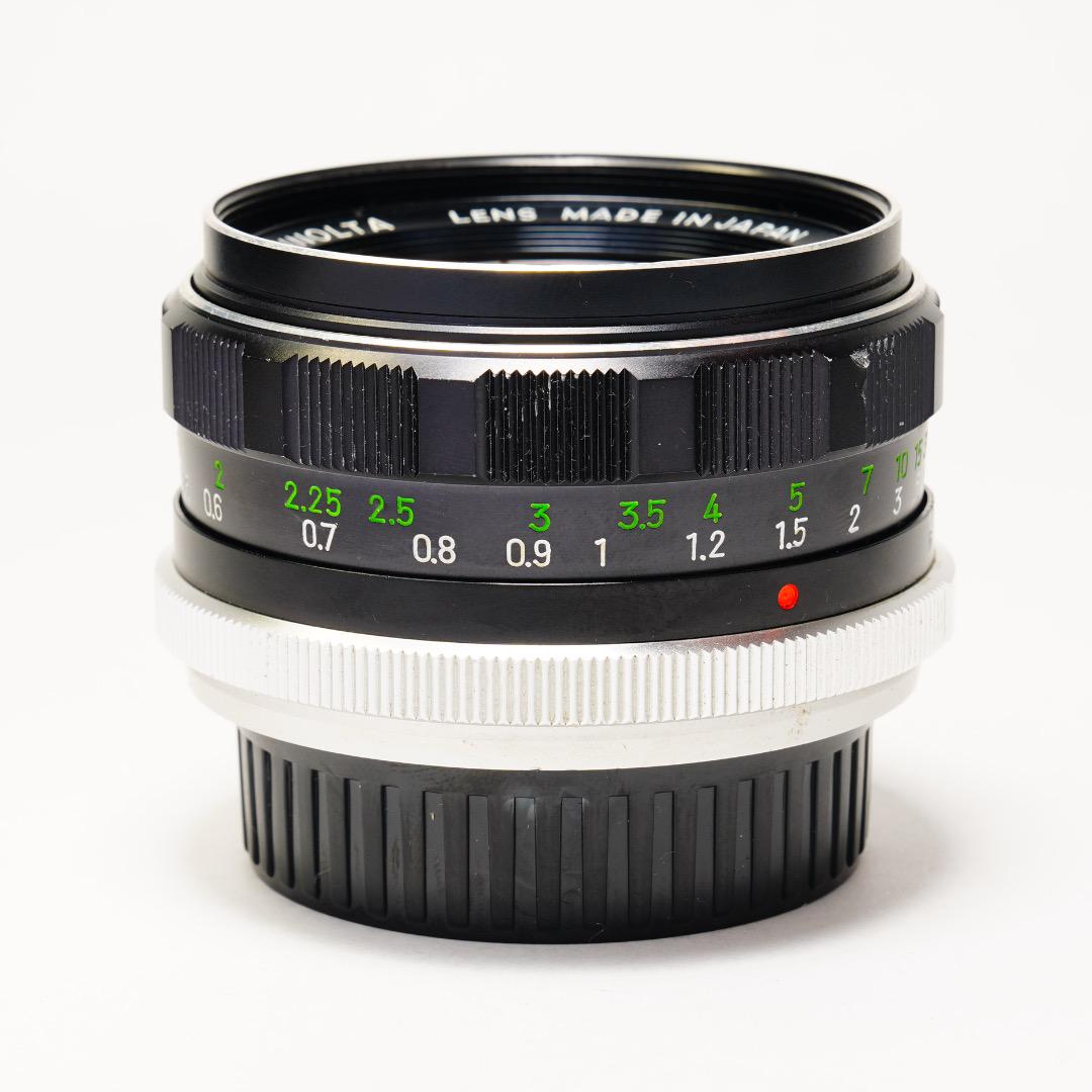 【極美品】動作◎ ミノルタ MC ROKKOR-PF 55mm F1.7 055