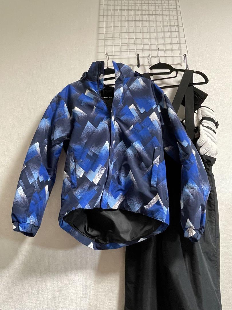防水ジャケットとオーバーオールセット