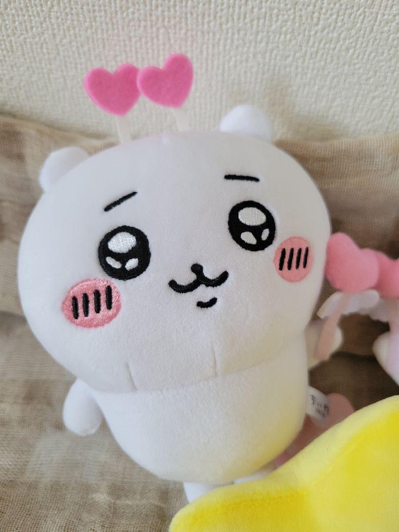 ちいかわ　ハチワレ　スター　ハート　ぽてたまぬいぐるみ　セット　3点 ちいかわ ハチワレ スター ハート ぽてたまぬいぐるみ セット 3