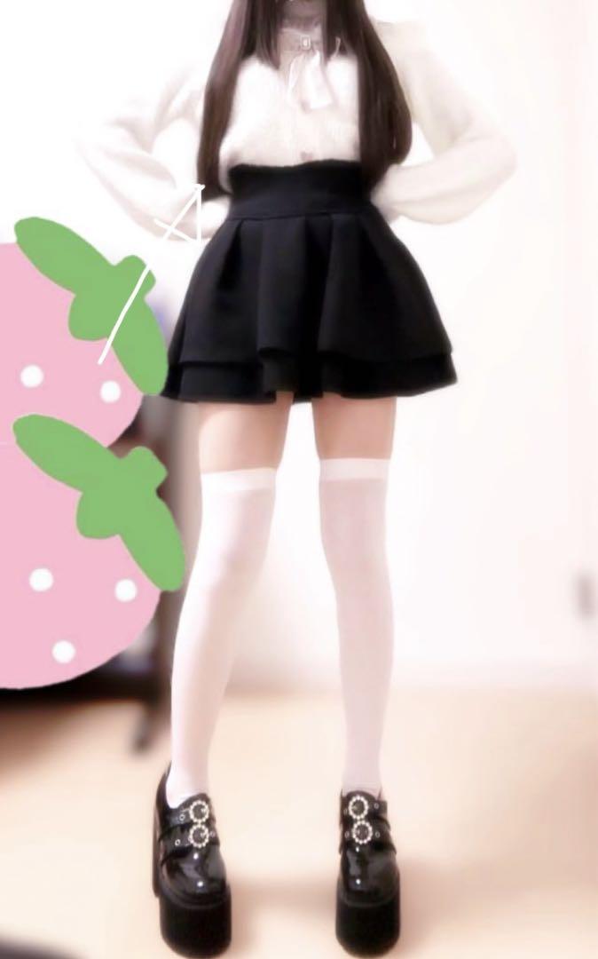LIZLISA レイヤード風肩あきニット