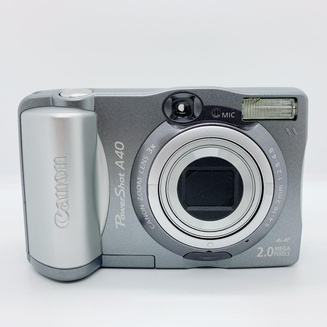 Canon キャノン PowerShot A40 単三 デジカメ M273 - メルカリ