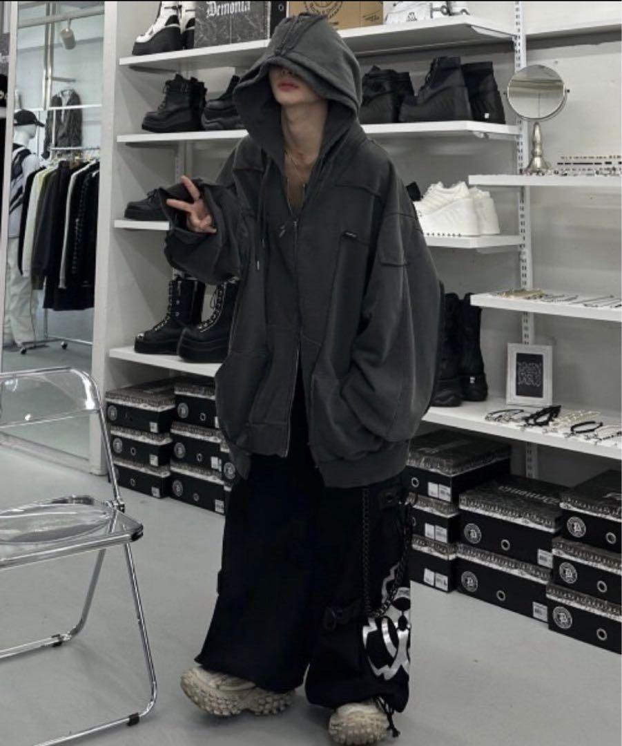 SURGERY remake over pigment hood jacket - メルカリ