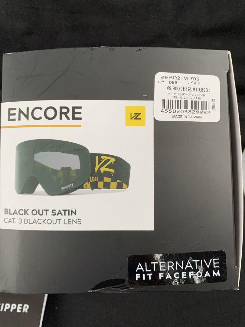 ボンジッパー ゴーグル　VONZIPPER ENCORE　アンコール　新品未使用 楽天市場】23-24 VONZIPPER ゴーグル ENCORE BD21M-705: 正規品