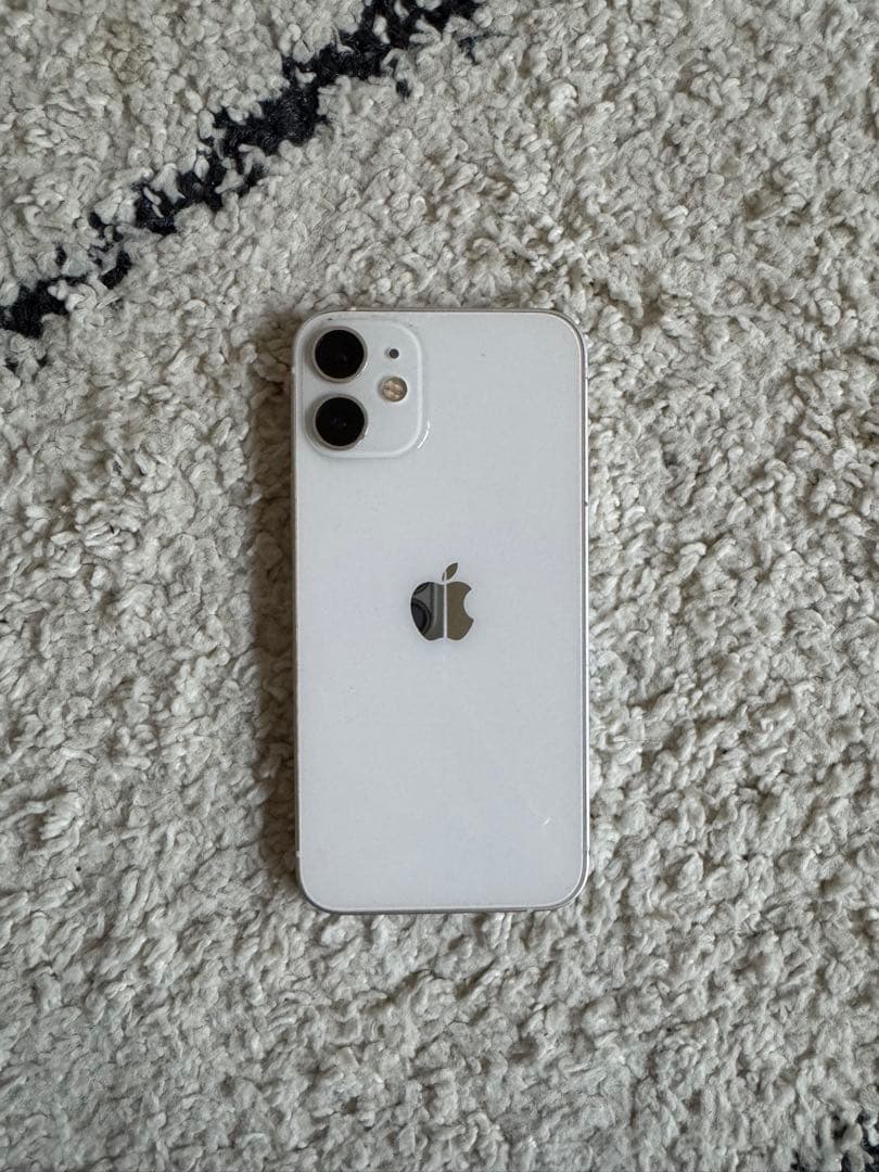 iphone12 mini 128g ホワイト simフリー バッテリー98Apple