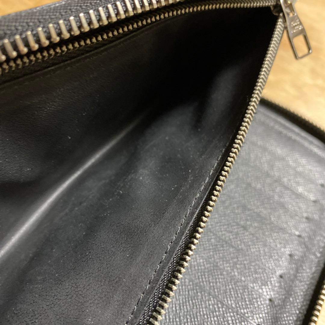 ルイ　ヴィトン　ラウンドジップ長財布 商品詳細カラー···ブラック財布形···長財布素材···本革　タイガーライン キズ、汚 【UOI3462502157】(16560円)