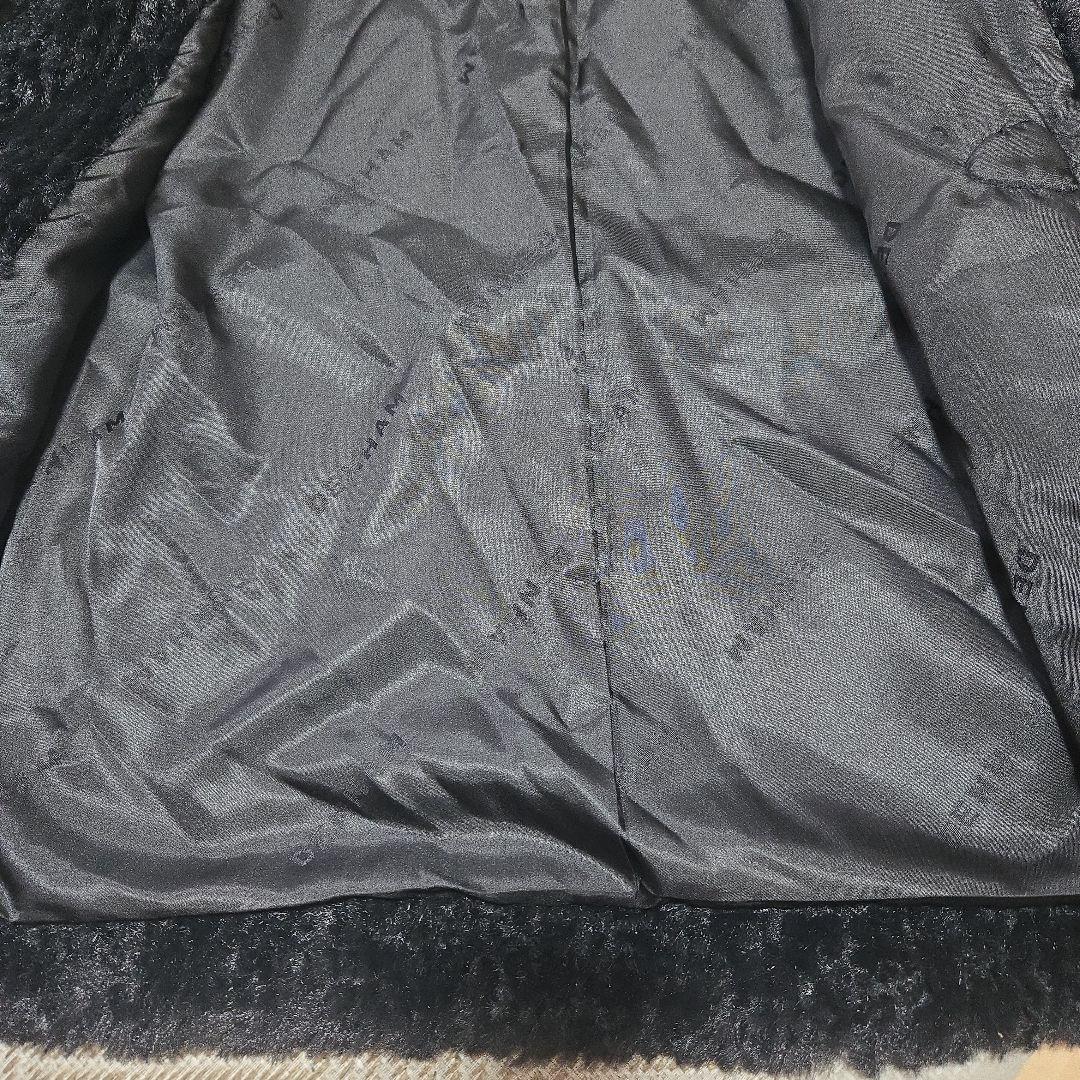 美品✨希少✨DENHAM デンハム ボアコート モコモコ ファーコート 黒 F 美品✨希少✨DENHAM デンハム ボアコート モコモコ ファーコート 黒 F