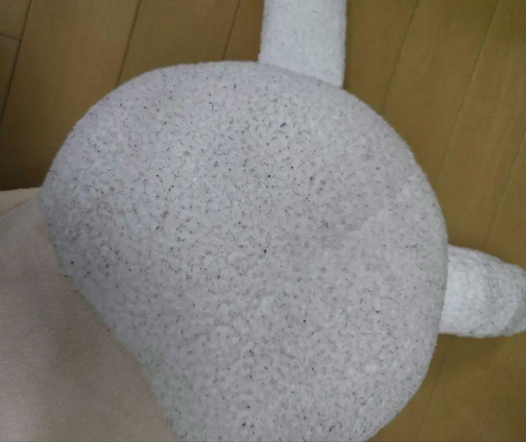 白うさぎなめこ ぬいぐるみ BIG 抱き枕 おさわり探偵なめこ栽培キット 平成 白うさぎなめこ 抱き枕 ぬいぐるみ おさわり探偵なめこ栽培