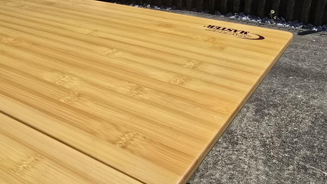 Coleman Comfort Master バンブーテーブル