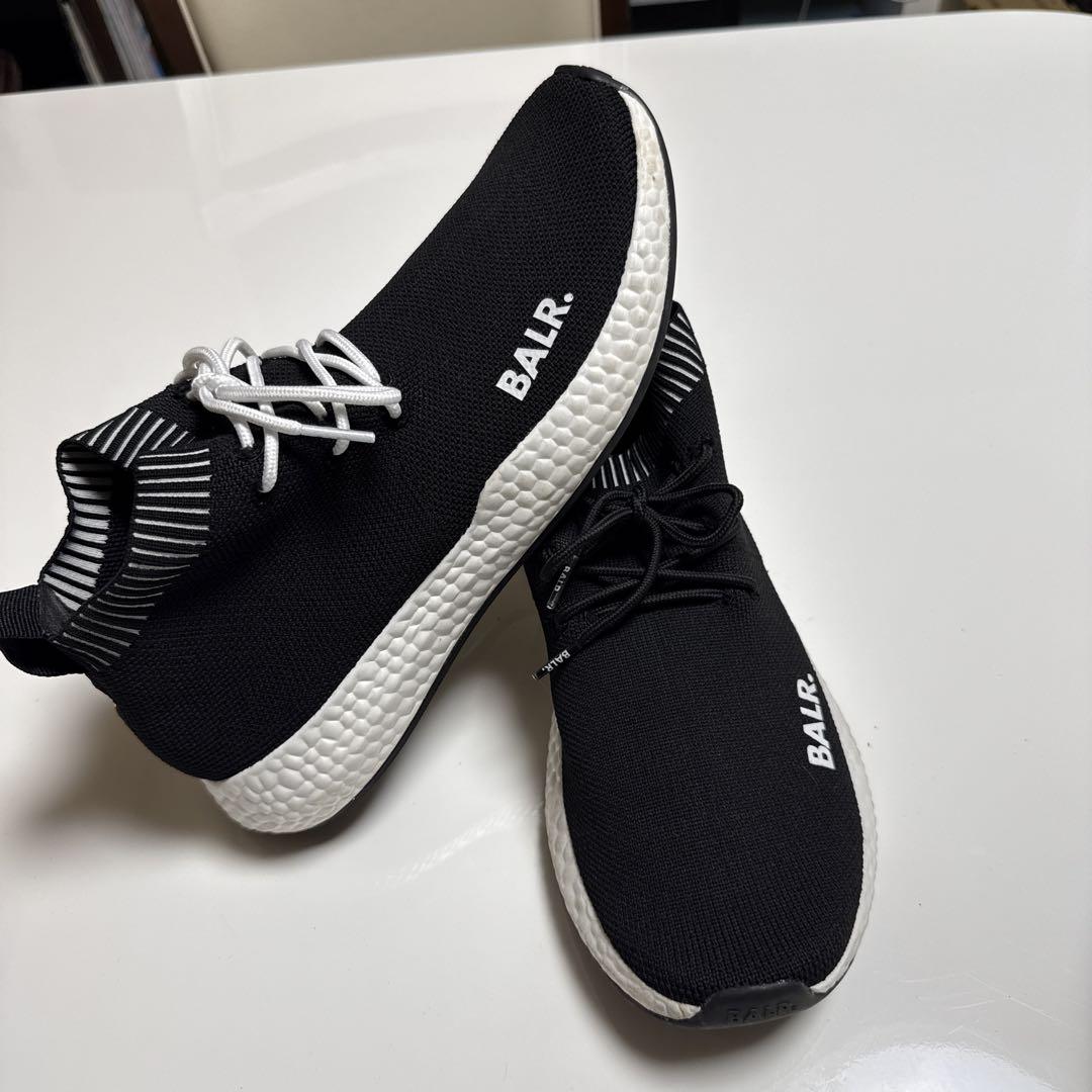 BALR. ハイカットスニーカー ブラック - メルカリ