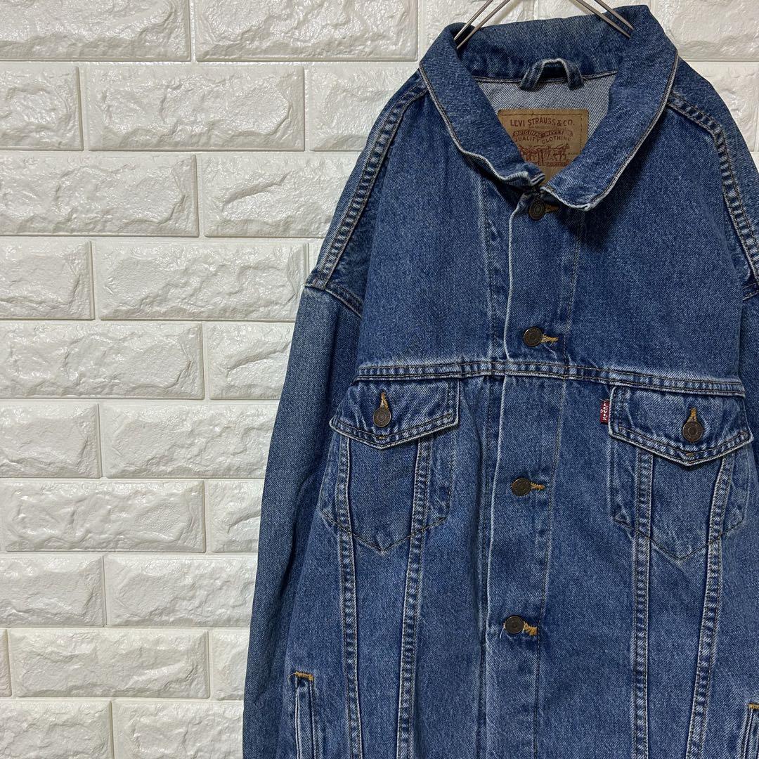 【 Levi's USA 】デニムジャケット【メンズXXL】ブルー　H35