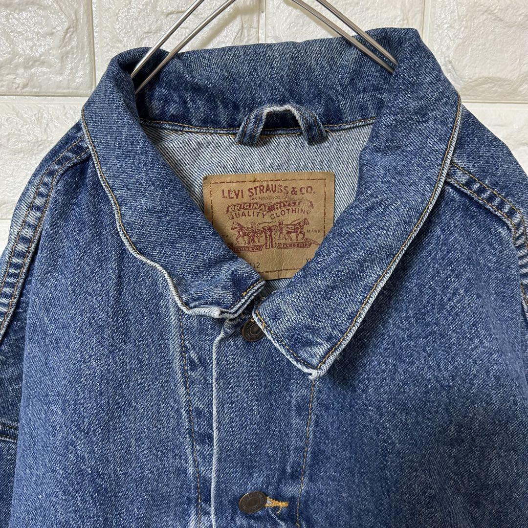 【 Levi's USA 】デニムジャケット【メンズXXL】ブルー　H35