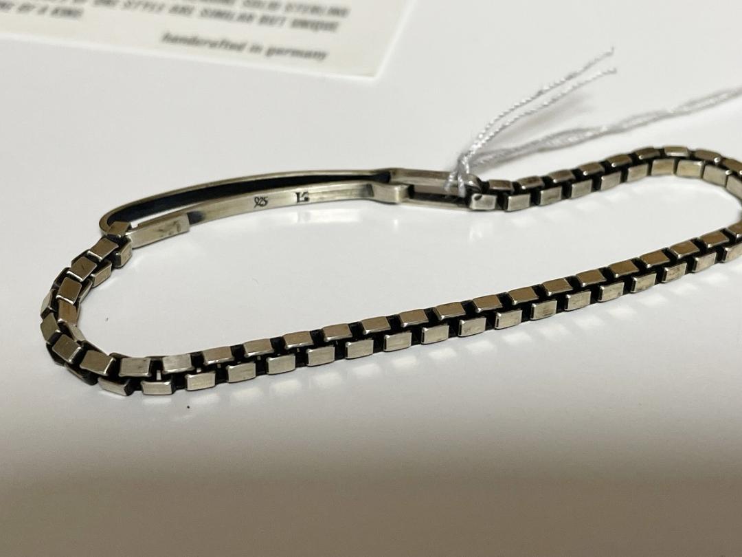 ★新品 定価46,200円 WERKSTATT:MUNCHEN シルバーブレス