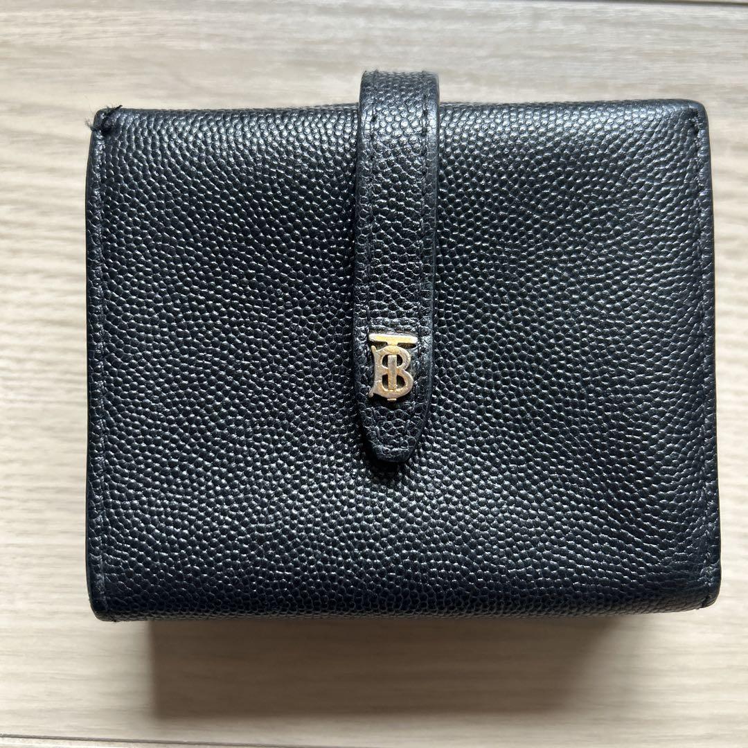 BURBERRY トーマスバーバリー　二つ折り財布　コンパクトウォレット BURBERRY トーマスバーバリー 二つ折り財布 コンパクト