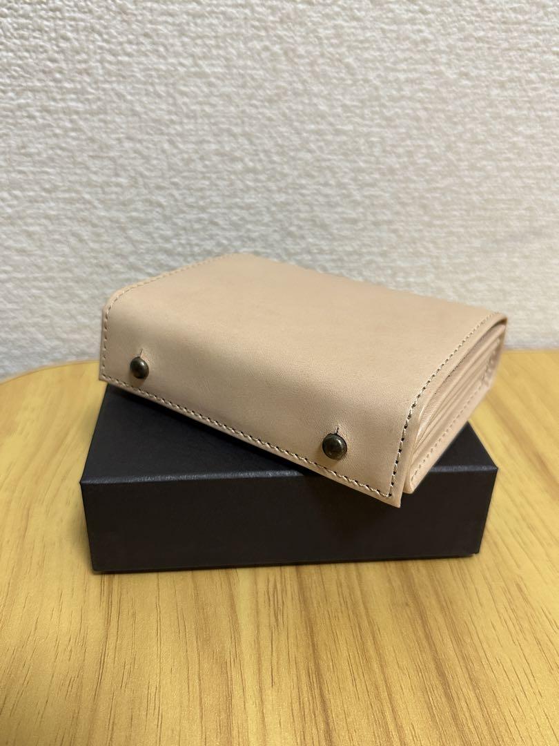 本日限定値下げ m+ エムピウ ミッレフォッリエ Ⅱ P27 ヌメ TAN-