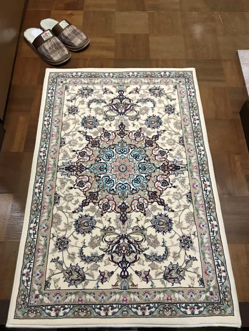 170万ノット、高品質！輝く 本場イラン産 絨毯！ 60×90cm‐133001 170万ノット、高品質！輝く 本場イラン産 絨毯！ 60×90cm‐133001