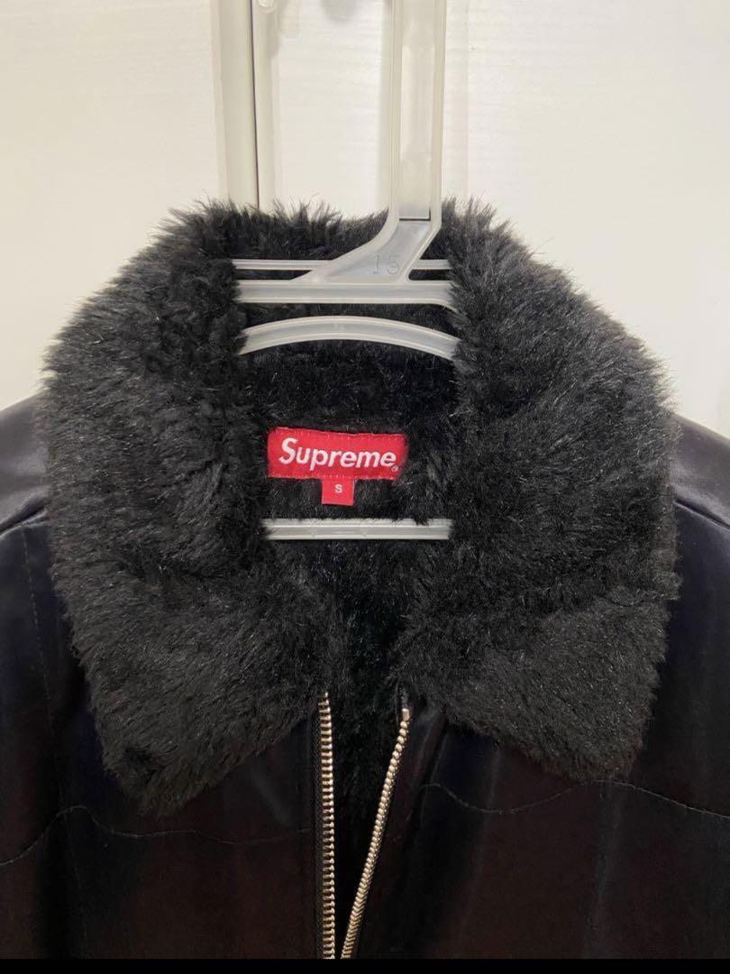 Studded Quilted Leather Jacket | Supreme 22fw