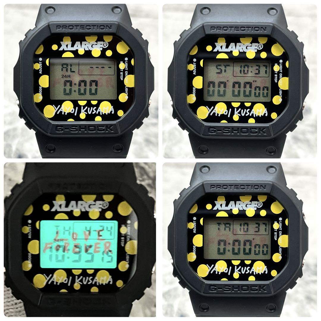 極美品✨ G-SHOCK XLARGE 草間彌生 DW-5600 腕時計 完売