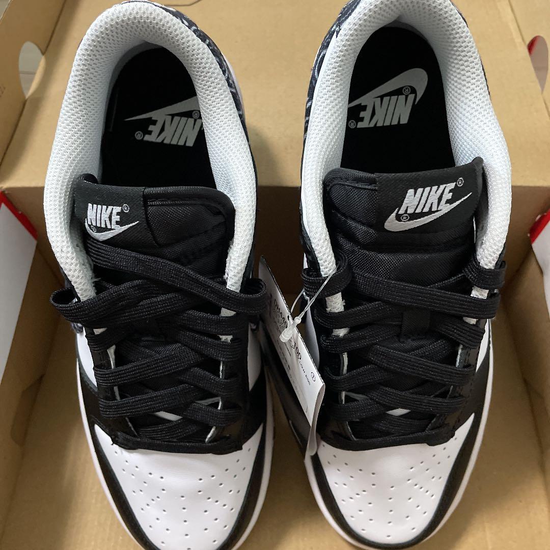 ナイキ ダンク ペイズリー 黒 パンダ ウィメンズ