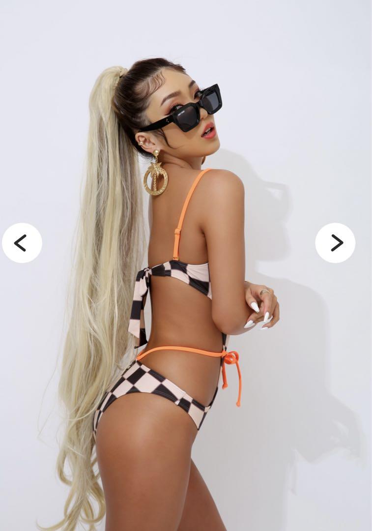 水着・ラッシュガード sand ck line monokini pinkyshake