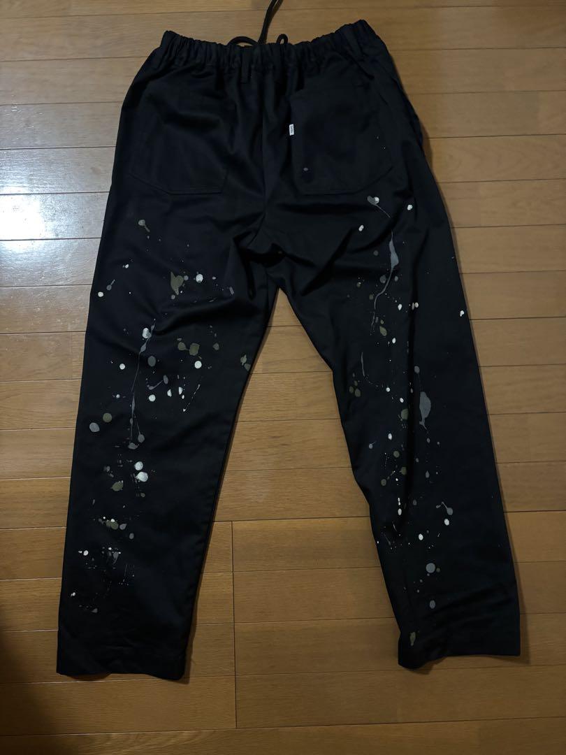 サプール sapeur チノパン　SKATE CHINO PANTS ペイント