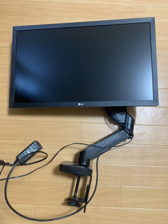 LG モニター ディスプレイ 22MN430H-B +アーム