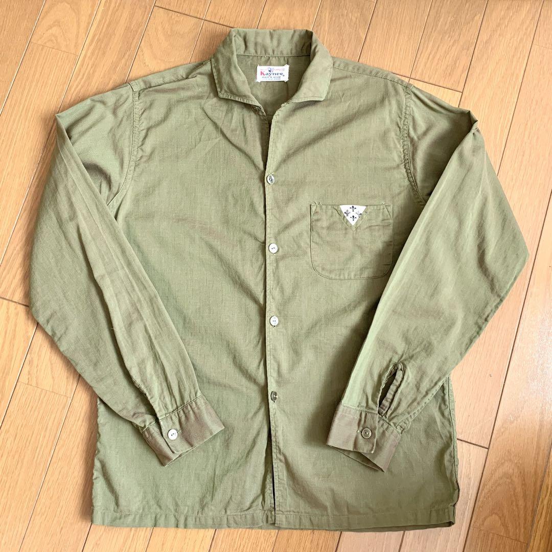 60s Kaynee ヴィンテージ 長袖 シャツ