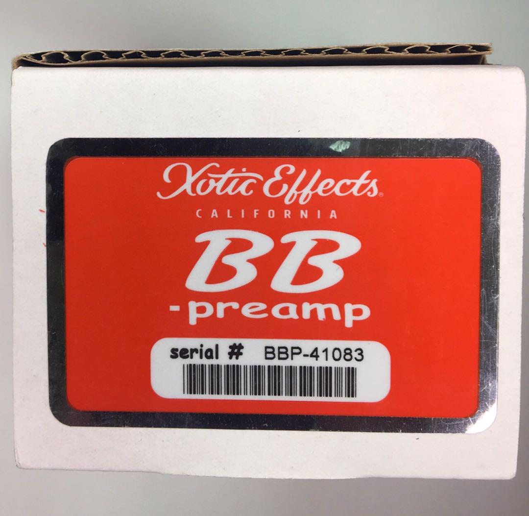 【おまけ付き】Xotic BB Preamp V1.5