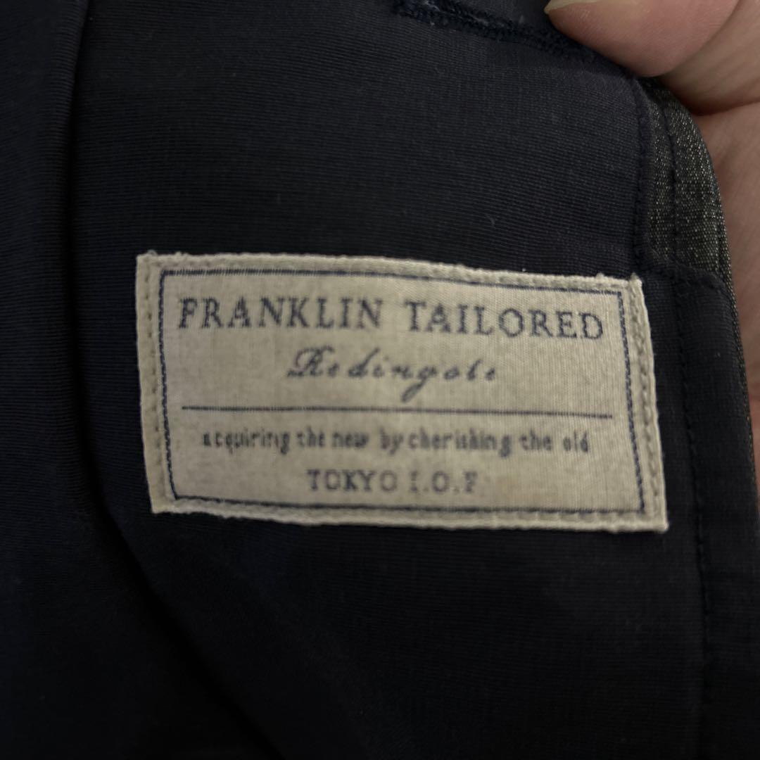 希少　FRANKLIN TAILORED ノーカラーコート