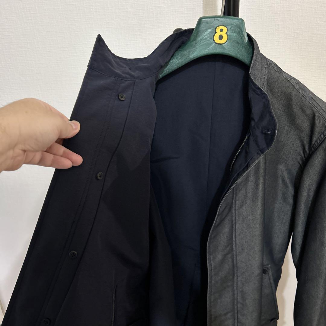 希少　FRANKLIN TAILORED ノーカラーコート