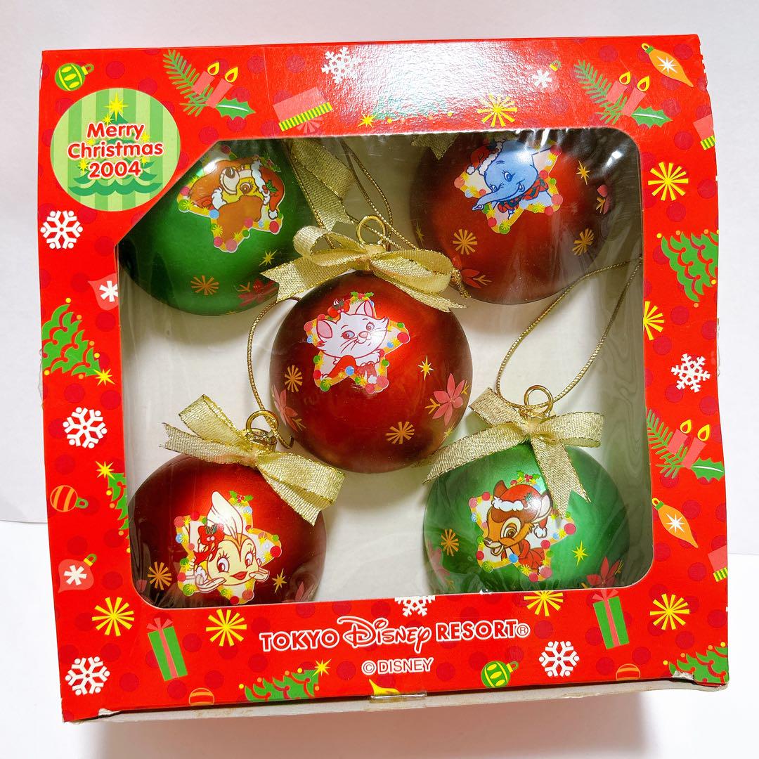 ディズニー　オーナメント　マリー　レディ　ダンボ　クレオ　バンビ　クリスマス