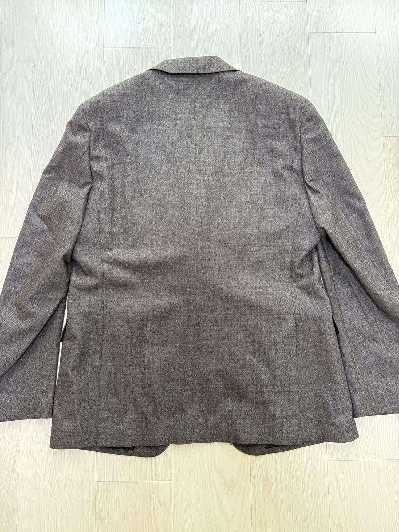 未使用 LARDINI ラルディーニ ウールスーツ 54グレー
