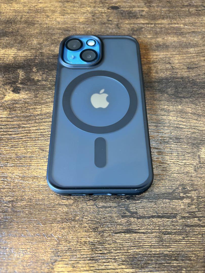 iphone 13mini 128GB ブルー　美品　カバー付き