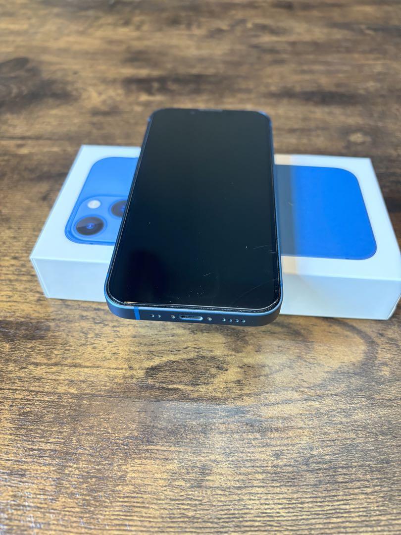 iphone 13mini 128GB ブルー　美品　カバー付き