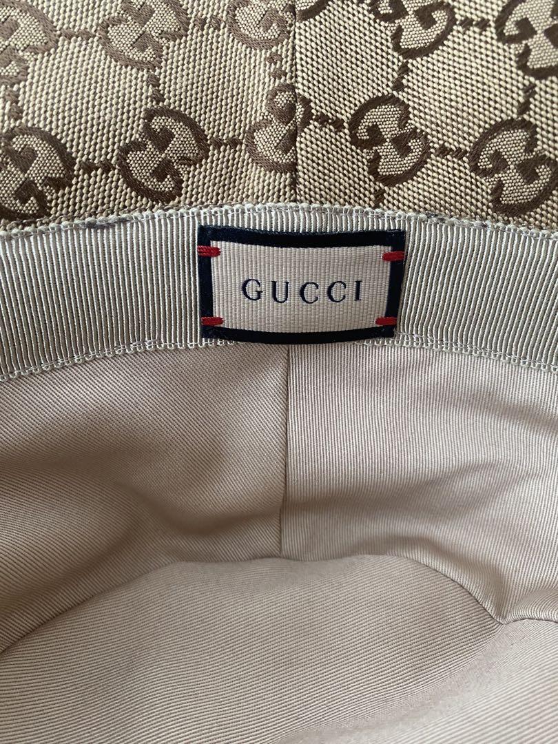 GUCCI GGキャンバス フェドラハット　バケットハット