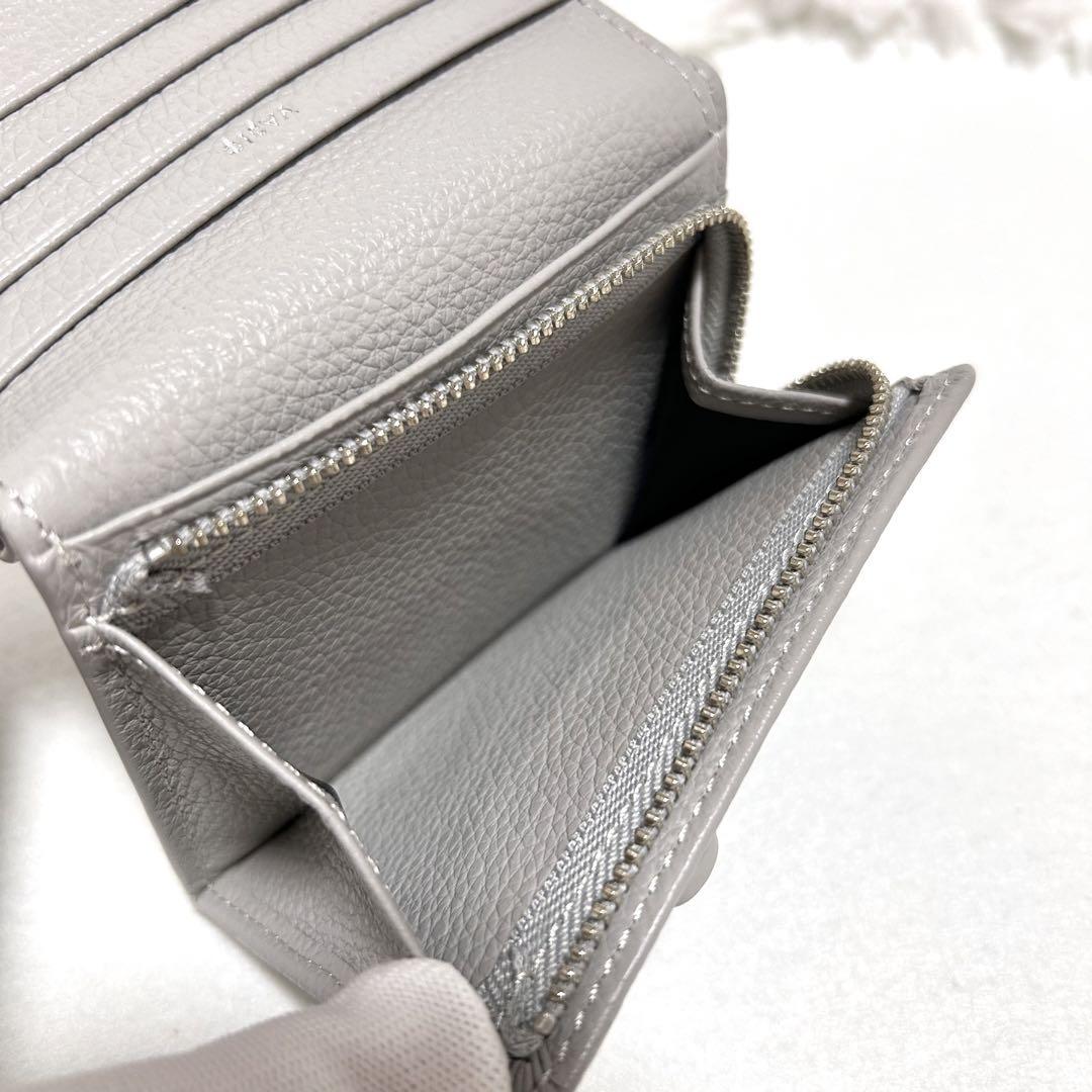 極美品　VASIC ヴァジック　CORD MINI WALLET  二つ折り財布