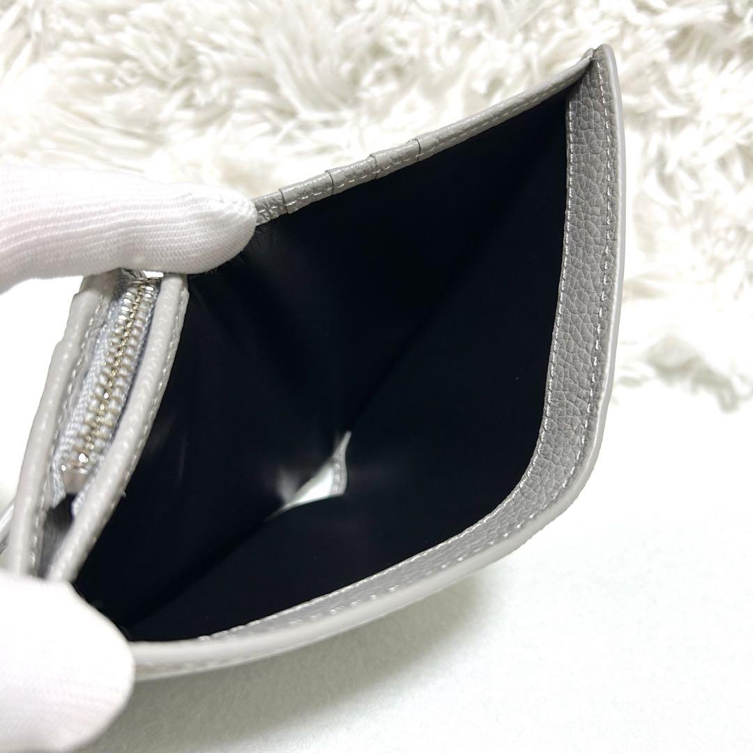 極美品　VASIC ヴァジック　CORD MINI WALLET  二つ折り財布