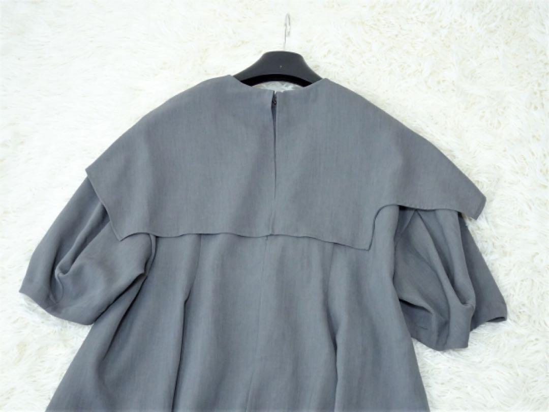︎CAPE-COLLAR PULLOVER