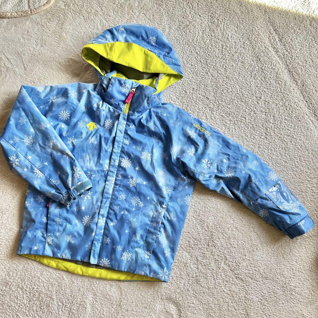 美品★DESCENTE　スキーウェア　サイズ調節可　女の子★140cm 13