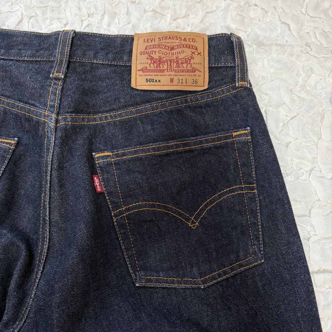 MADE IN USA最終生産 LEVI'S 501xx リジットデニムパンツ