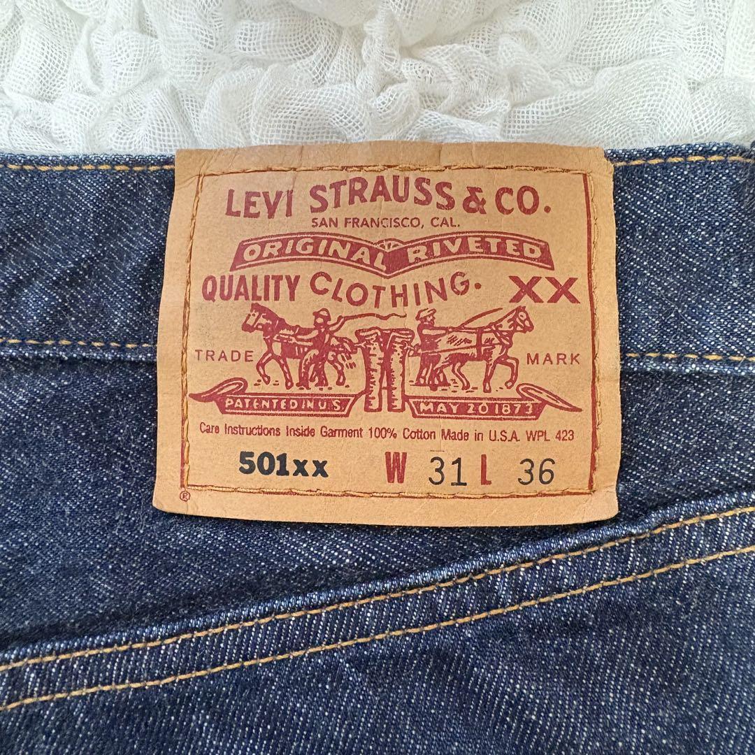 MADE IN USA最終生産 LEVI'S 501xx リジットデニムパンツ