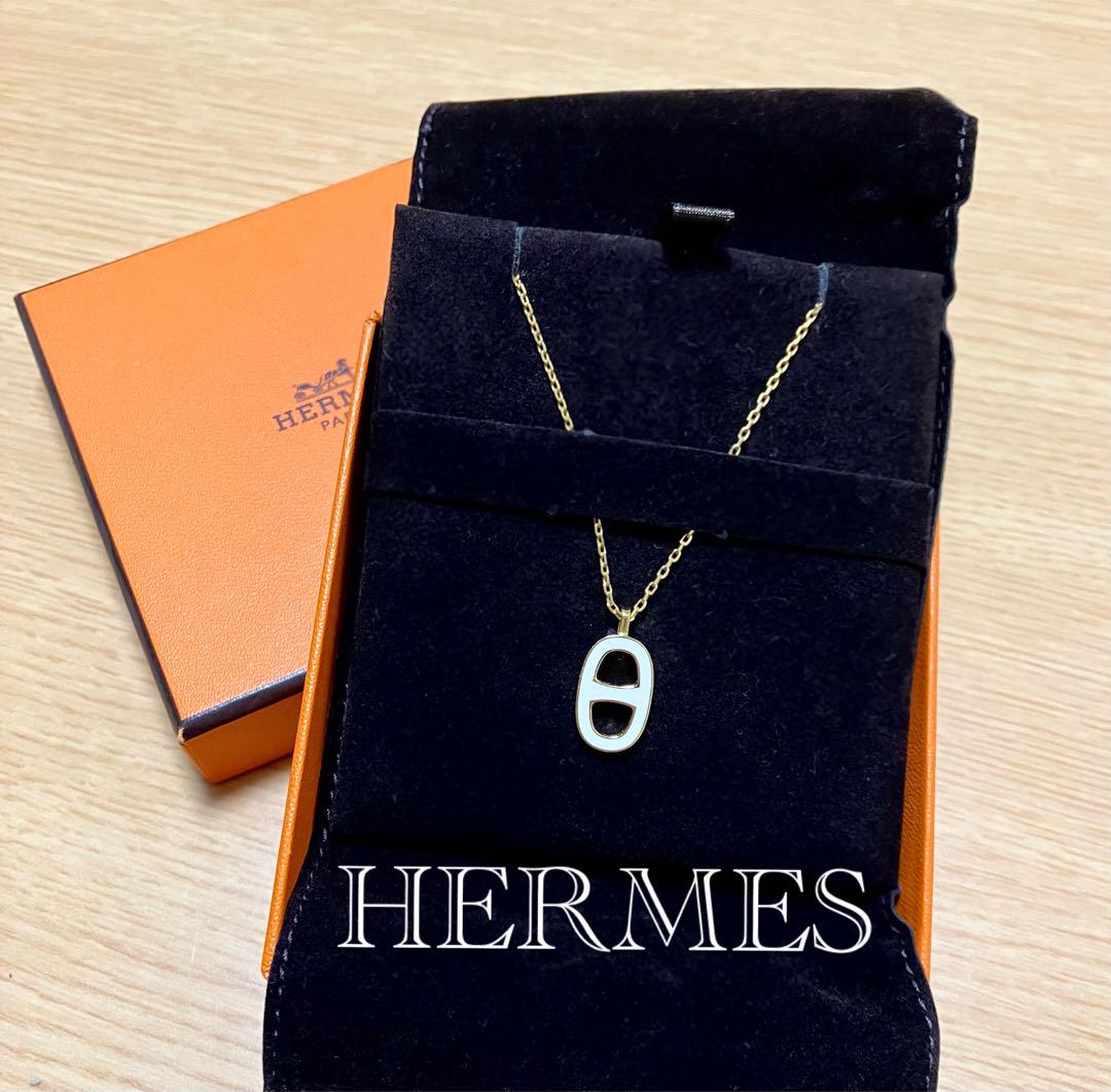 エルメス HERMES イリアード ネックレス シェーヌダンクル アミュレット