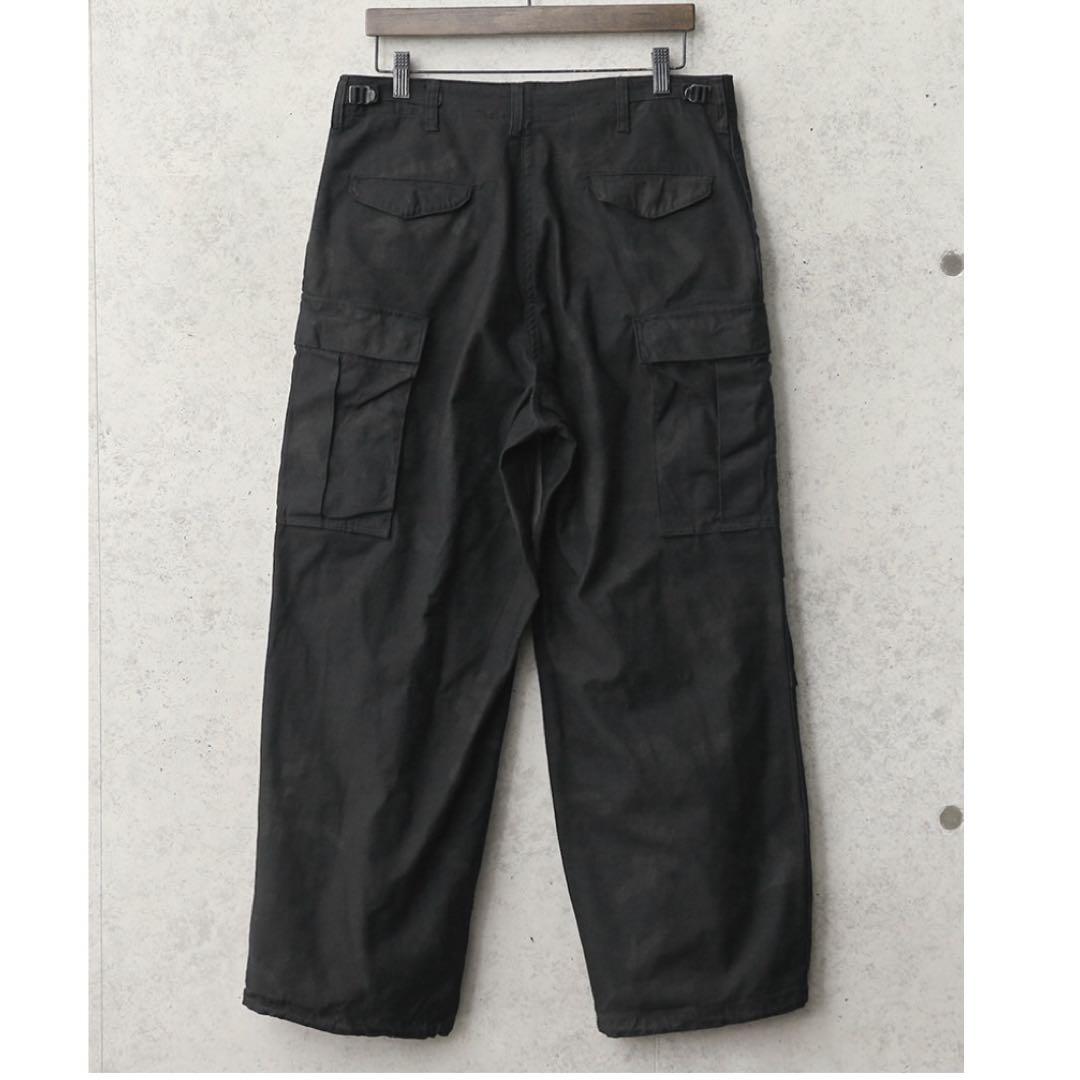Waiper 実物 デッドストック 米軍 M-65 DEEP BLACK染め - パンツ