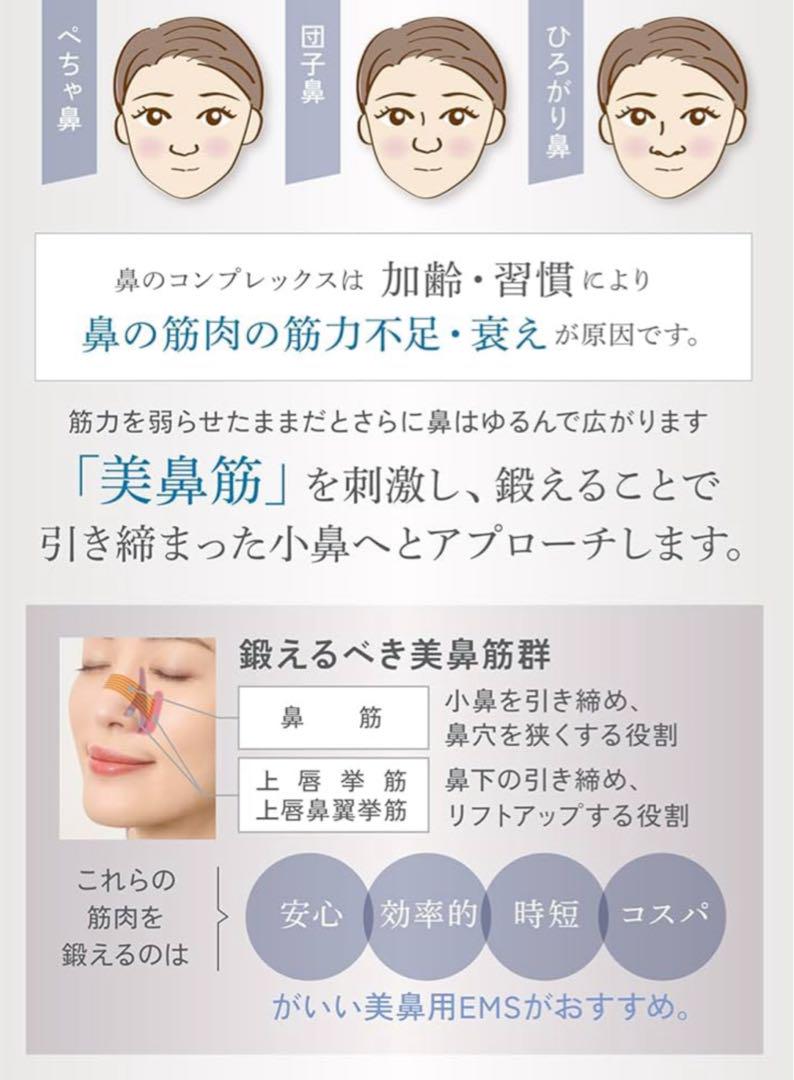 鼻用美顔器 ノーズスタイル icoelle(イコエル)