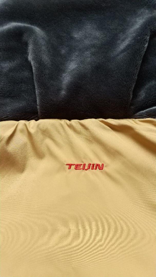 TEIJIN 速暖半纏すぐぽか チャコールグレー/キャメルS～M
