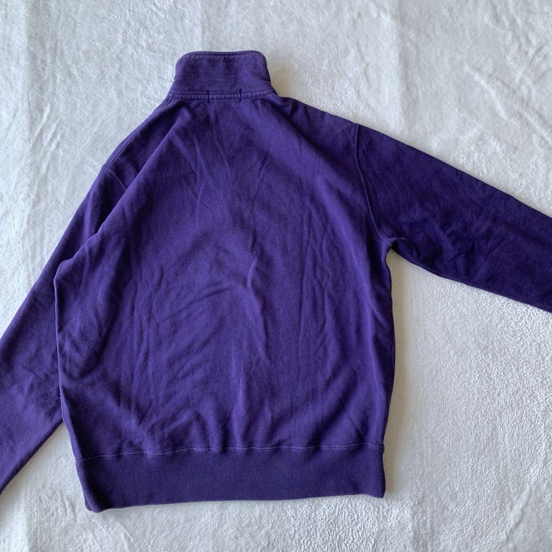 レア 90s ポロ ラルフローレン ハーフジップ スウェット ポニー刺繍