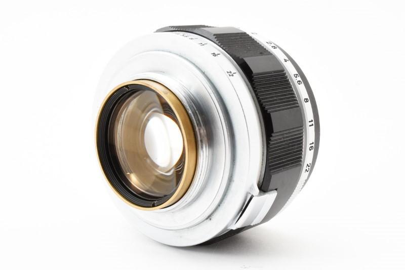 CANON Lens 50mm f/1.2 L39 LTM ライカマウント
