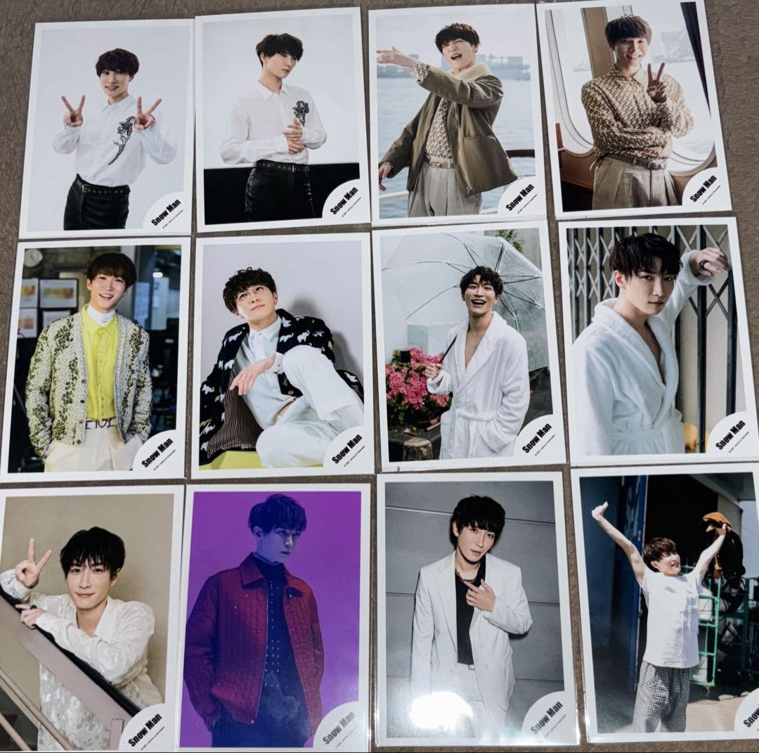 入荷now 口コミ ステージフォト 公式写真 渡辺翔太 生写真 ステッカー 缶バッジ アイドル