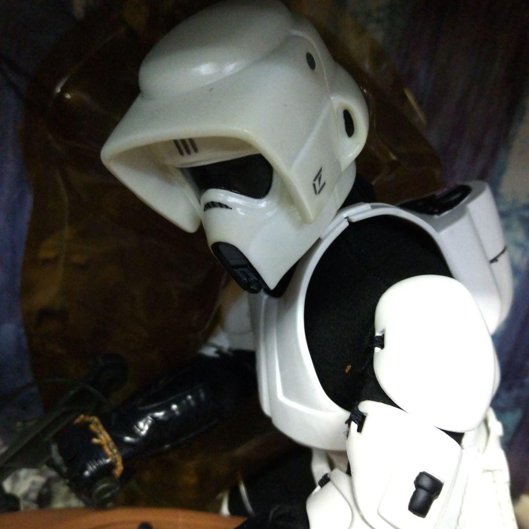 【☆STAR WARS スピーダーバイクWITH SCOUT TROOPER】