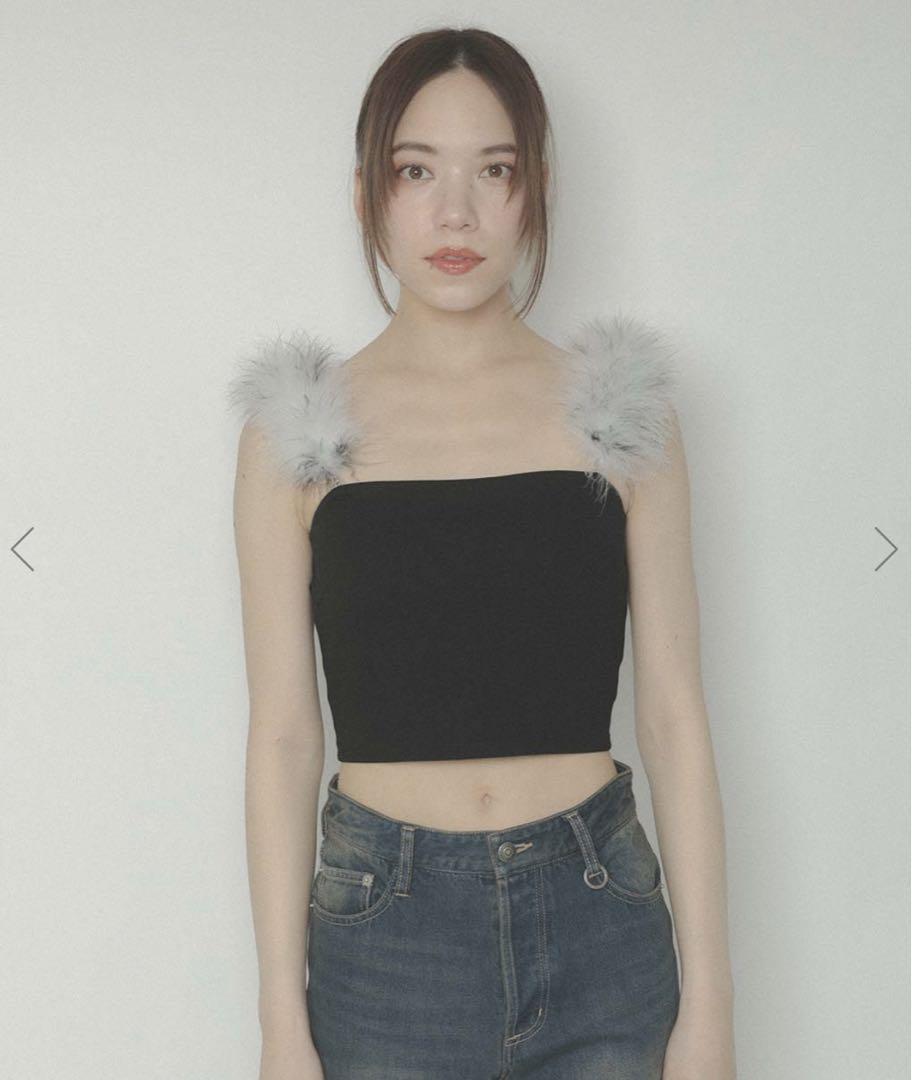 【日本製】 meltthelady chaton camisole black トップス