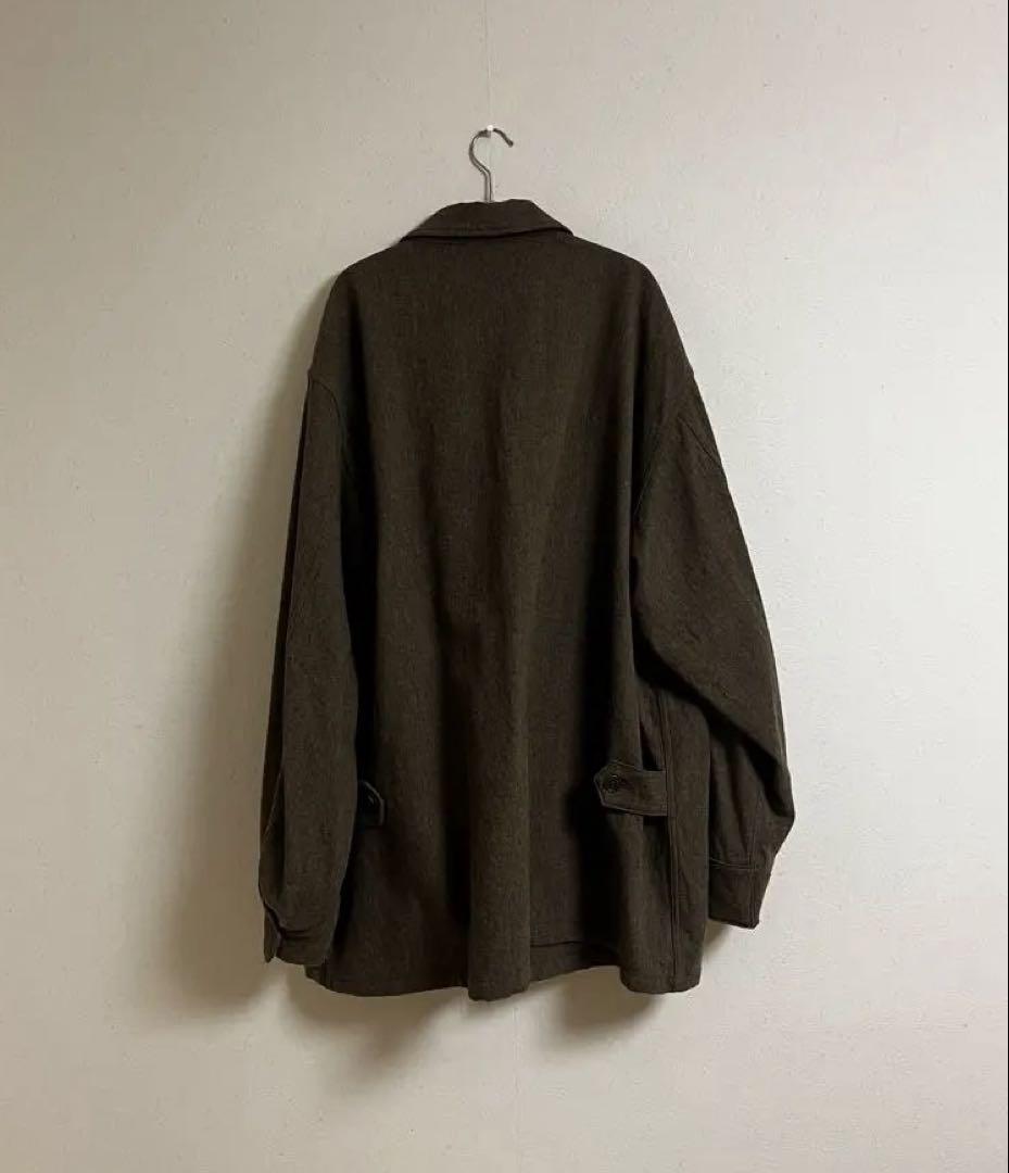 COMOLI 24AW KHAKI B.D.U ウール ワーク ジャケット COMOLI / KHAKI B.D.Uジャケット | twelve